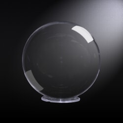 Sphère transparente PMMA (Plexi) Incolore diam 300 mm