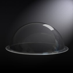 Demi Bulle Plexiglass transparent diam 300 ep 3 mm 2