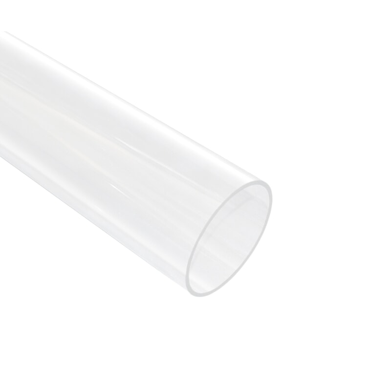 Tube Plexi transparent PMMA XT Incolore Diam 50 ep 3 mm