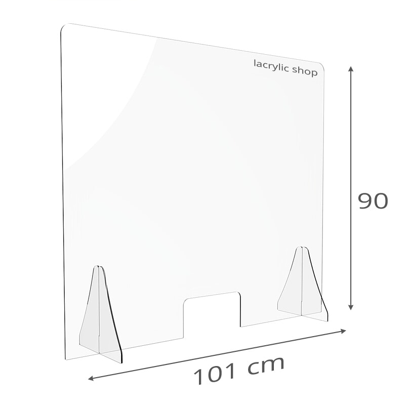17.55x13.65in,Plaque Plexiglass pour Les Comptoirs De Magasin Rugs Transparent Ecran de Protection Plexiglas,45x35cm 