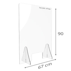 Découpe de Plaque Plexiglass Transparent Economique (Extrudé) 7x5cm