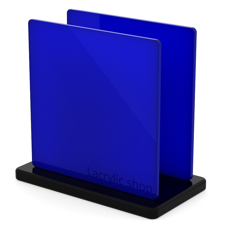 Plaque plexiglass couleur rond - Gris, Rouge, Bleu. Plexiglas