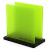 Plaque Plexiglas Vert Kiwi Mat ep 6 mm