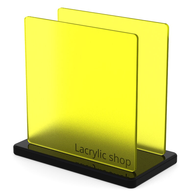 Plaque Plexiglass Translucide Dépoli Satiné Mat sur mesure - 3 mm
