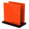 Plaque Plexiglass Orange Opal ep 3 mm