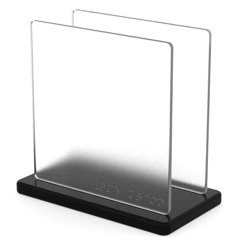 Plaque Plexiglass sur Mesure Jaune Fluo ep 3