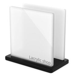 Panneau de feuille acrylique en plastique transparent sur mesure