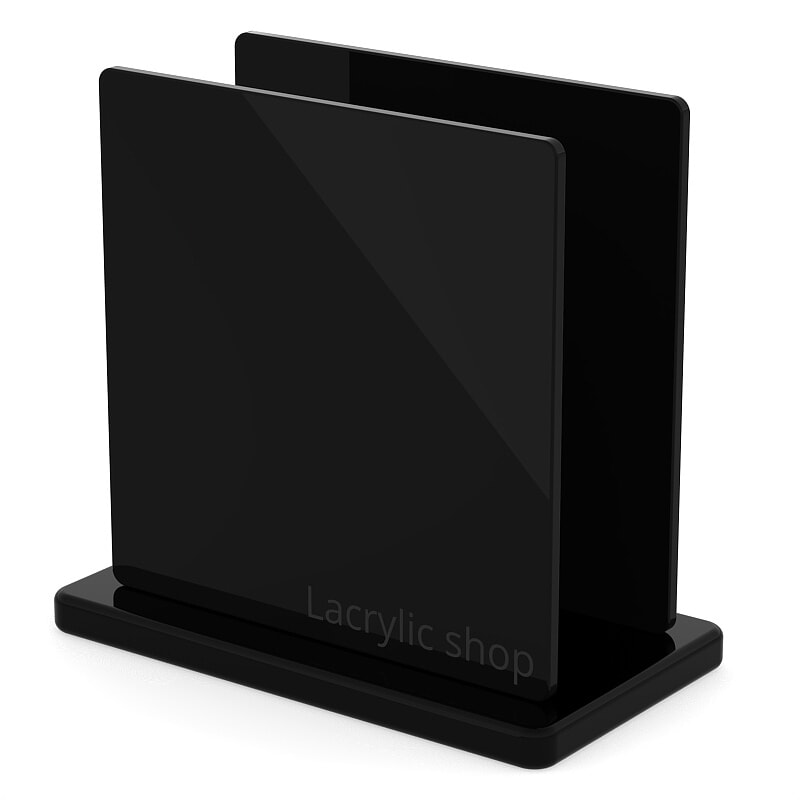 Plaque plexiglass noir 3mm