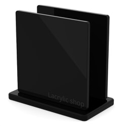 Plaque Plexiglass Noir Opaque ep 5 mm sur mesure