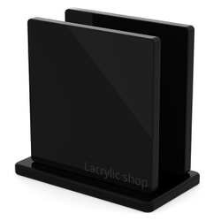 Plexiglass Noir Opaque ep 8 mm sur mesure