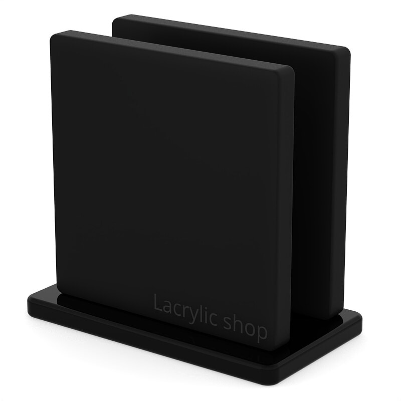 Plexiglass Noir Mat sur mesure ep 10 mm