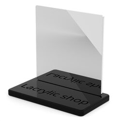Plaque Plexiglass sur mesure Noir Brillant ep 5 au Meilleur Prix ! Découpe  PMMA : Perspex 962 Plexiglas 9H02 Altuglas 101-48000