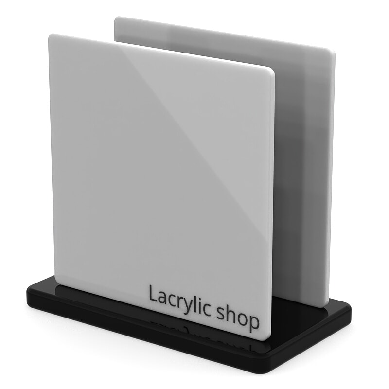 Plaque plexiglass gris teinté 3mm