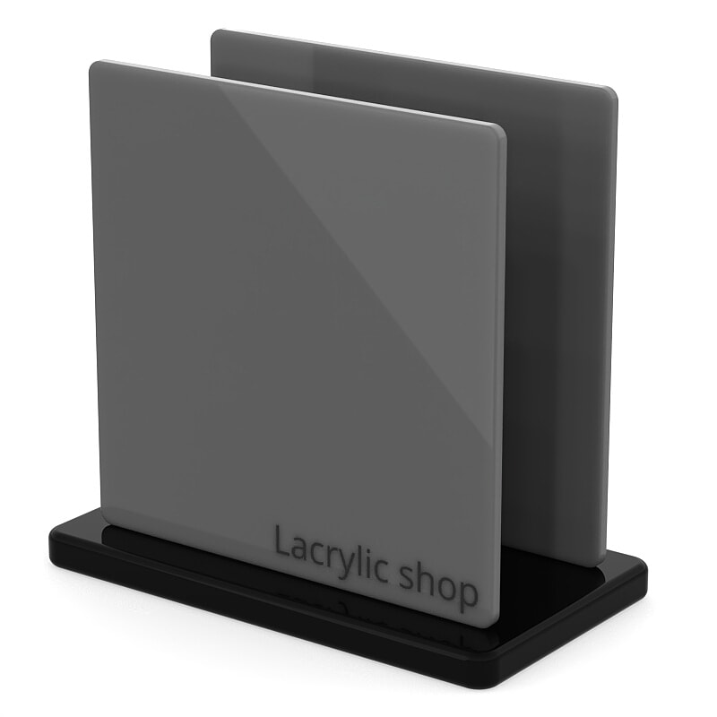 Plaque acrylique 3 mm noir opaque L.200 x 100 cm